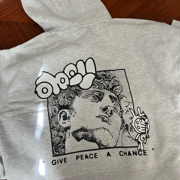 OBEY zip up hooded sweatshirt, brand new with tags - Picture 3 of 3